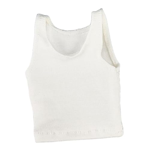 MXRGUMVI Fashion 1/6 Weste Kleidungsstück für 30,5 cm weibliche Actionfiguren Zubehör, Weiß, 7 cm MXRGUMVI Fashion 1/6 Weste Kleidungsstück für 30,5 cm weibliche Actionfiguren Zubehör, Weiß, 7 cm von MXRGUMVI