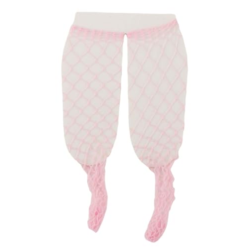 MXRGUMVI Fischnetzstrumpf im Maßstab 1/6, für 30,5 cm große Soldatenfiguren, Kostüm, Rosa, 9 cm von MXRGUMVI