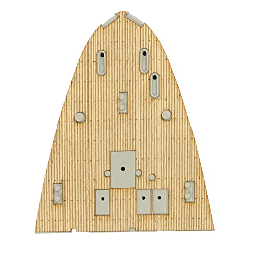 MXRGUMVI Holzdeck für 1/350 HMS Ark Royal Flugzeugträger 65307 Modifizierte Teile MXRGUMVI Holzdeck für 1/350 HMS Ark Royal Flugzeugträger 65307 Modifizierte Teile von MXRGUMVI