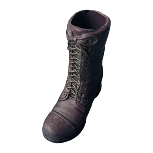MXRGUMVI Kurzer Schlauchstiefel im Maßstab 1:6, niedriger Absatz, für 30,5 cm große männliche Puppenfigurenkostüme von MXRGUMVI