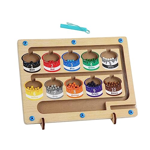 MXRGUMVI Mehrfarbige Zähltafel zum Sortieren von Feinmotorik, für Kinder ab 3 Jahren von MXRGUMVI