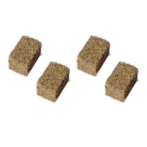 MXRGUMVI Mini-Heuballen, Foto-Requisiten, Landschaft, Miniatur für Bauernhof, Garten, Sandtisch, rechteckig, 4 Stück MXRGUMVI Mini-Heuballen, Foto-Requisiten, Landschaft, Miniatur für Bauernhof, Garten, Sandtisch, rechteckig, 4 Stück von MXRGUMVI