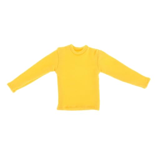 MXRGUMVI Mini-Langarmshirt im Maßstab 1/12, für 15,2 cm männliche weibliche Soldaten-Figuren Accs Gelb, 5,6 cm MXRGUMVI Mini-Langarmshirt im Maßstab 1/12, für 15,2 cm männliche weibliche Soldaten-Figuren Accs Gelb, 5,6 cm von MXRGUMVI