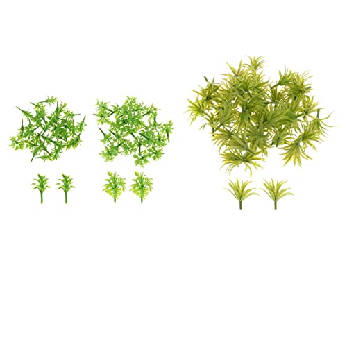 MXRGUMVI Miniaturgras für Eisenbahn, Miniaturlandschaft, Garten, Grün, 100 Stück MXRGUMVI Miniaturgras für Eisenbahn, Miniaturlandschaft, Garten, Grün, 100 Stück von MXRGUMVI