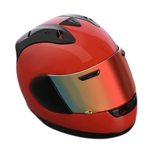 MXRGUMVI Miniaturhelm im Maßstab 1:6, lässiger harter Hut für 30,5 cm große Actionfiguren, Zubehör, rot von MXRGUMVI