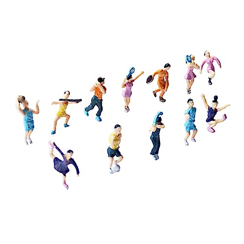 MXRGUMVI Minifiguren Spielerfigur für Sand Tischdeko Diorama Layout 2,5 cm von MXRGUMVI