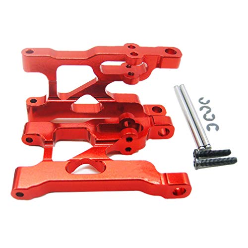MXRGUMVI RC 0004 Alaun Vordere Untere Querlenker Fit WLtoys 1/12 12428 12423 rot von MXRGUMVI