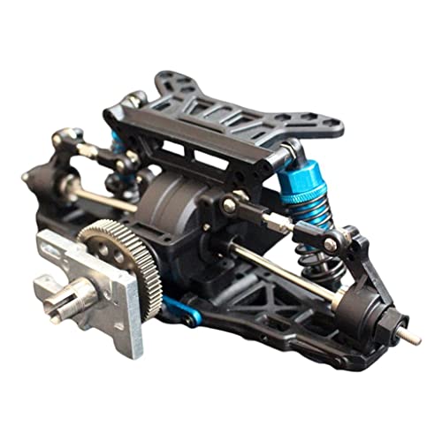MXRGUMVI RC Auto Achse DIY für HSP 1/10 Crawler Buggy Hobby Modell Autoteile Zubehör hinten, 200mm von MXRGUMVI
