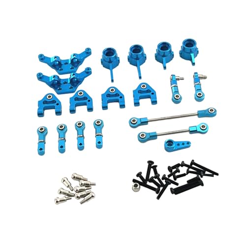 MXRGUMVI RC Auto Ersatzteile Combo Set Zubehör für Wltoys 1/28 K989 K979 K969 RC Car Blau von MXRGUMVI