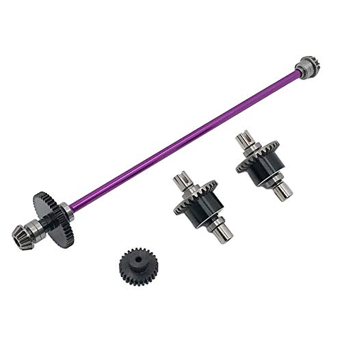 MXRGUMVI RC Auto Metall Upgrade Teile für 1:12 WLtoys 124018 124019 4pcs Lila von MXRGUMVI