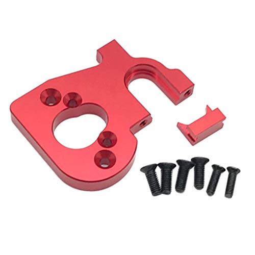 MXRGUMVI RC Auto Motorhalterung für WLtoys 144001 1:14 RC Car Buggy Crawler rot von MXRGUMVI