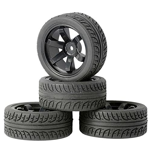 MXRGUMVI RC Autoreifen 1/16 1/12 1/14 Autoteile Modifizierte Montage für Wltoys Jungen Schwarz von MXRGUMVI