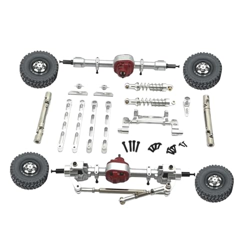 MXRGUMVI RC Car Parts Spare Accessory Kits for MN82 LC79 MN78 1/12 Scale RC Hobby Car Silver von MXRGUMVI