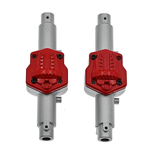 MXRGUMVI RC Front Rear Bridge Axle Case for MN86 MN86S 1/12 RC Climbing Truck Silver von MXRGUMVI