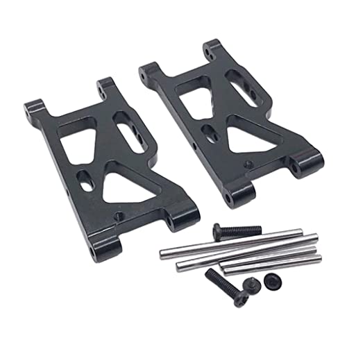 MXRGUMVI RC Vorne Schwinge für WLtoys 144001 124018 1:12 Auto Modell Zubehör schwarz, 61.5x32x6.5mm von MXRGUMVI