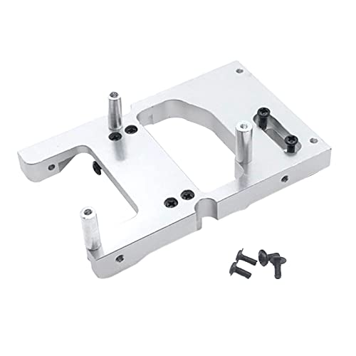 MXRGUMVI Servo Feste Halterung für WPL C14 B24 MN D90 D91 RC Auto Modell Buggy DIY Silber von MXRGUMVI