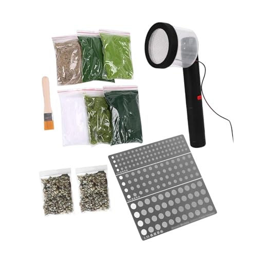 MXRGUMVI Statische Grasbeflockung Applikator Mini Elektrostatische Beflockungsmaschine für DIY MXRGUMVI Statische Grasbeflockung Applikator Mini Elektrostatische Beflockungsmaschine für DIY von MXRGUMVI