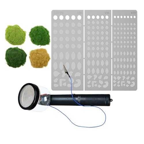 MXRGUMVI Statischer Grasapplikator Statischer Beflockungsapplikator für Miniatur-Szenenmodell MXRGUMVI Statischer Grasapplikator Statischer Beflockungsapplikator für Miniatur-Szenenmodell von MXRGUMVI