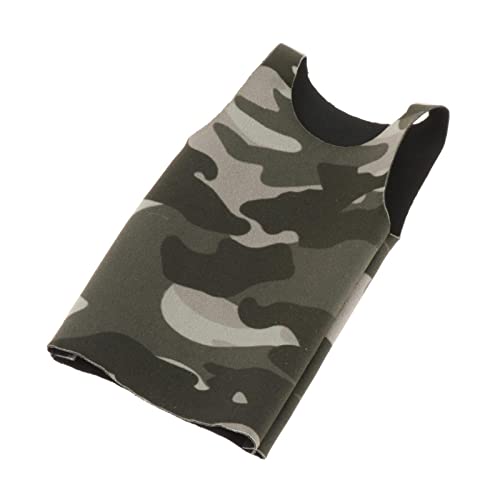 MXRGUMVI T-Shirt im Maßstab 1/6, ärmellos, Zubehör für 30,5 cm männliche Soldaten-Figuren, Farbe A, 9,5 cm von MXRGUMVI