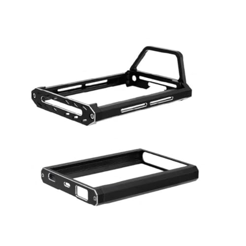 MXRGUMVI Transmitter Protector Frame Metal Bracket Holder Shell Support for Noble NB4 Black, 108x78x15.8mm von MXRGUMVI