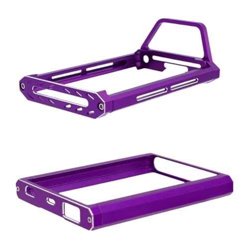 MXRGUMVI Transmitter Protector Frame Metal Bracket Holder Shell Support for Noble NB4 Violet, 108x78x15.8mm von MXRGUMVI