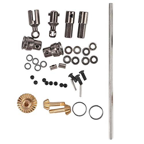 MXRGUMVI Upgrade OP Fittings Vollmetall Zubehör für WPL B14 B24 C14 C24 Auto von MXRGUMVI