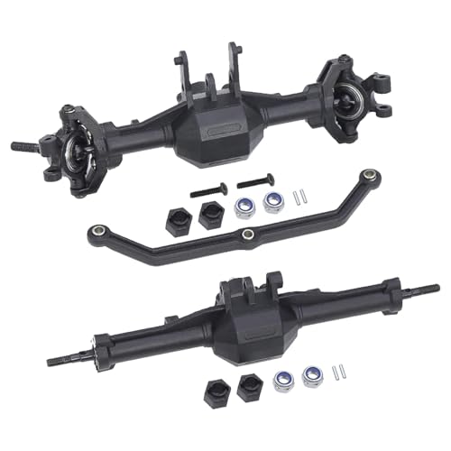 MXRGUMVI Vorderachse und Hinterachse Set Ersatzteile RC Auto Achse für 1/18 Modell Crawler MXRGUMVI Vorderachse und Hinterachse Set Ersatzteile RC Auto Achse für 1/18 Modell Crawler von MXRGUMVI