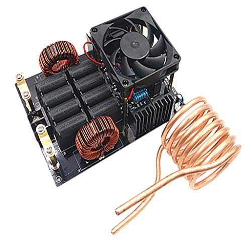 MXRGUMVI ZVS Hochfrequenz Induktionsheizmaschine mit Kupferspule 1000W von MXRGUMVI