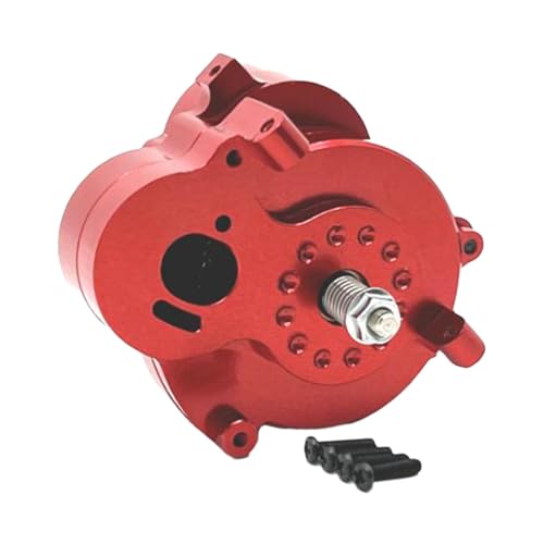 Maßstab 1:12 Getriebe Getriebe Getriebe Ersatzteile für MN128 MN86 MN86S Rot, 64x56.5x56.5mm von MXRGUMVI
