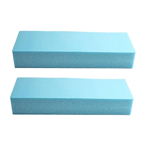 Miniatur-Bastelbrett aus Schaumstoff, zum Selbermachen, Landschaftsbau für Zubehör, 30 x 10 x 5 cm, Blau, 30 x 10 x 5 cm, 2 Stück von MXRGUMVI