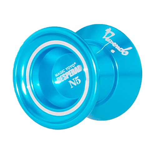 N5 Ball Alloy Professional Concave Bearing YoYo Blue von MXRGUMVI