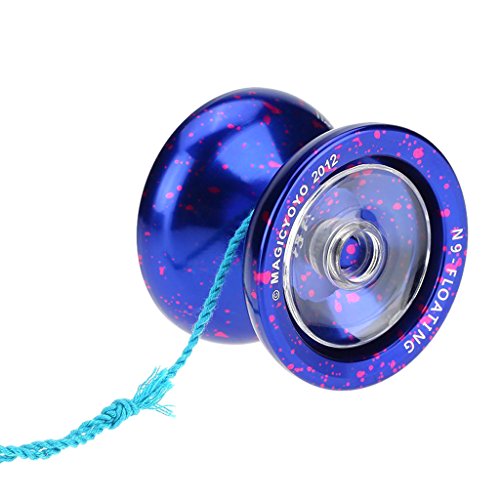 N9 Spin Ball Alloy Professional 8 Balls Bearing YoYo Pink Purple von MXRGUMVI