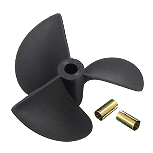 RC Boot Schiff Außenborder Propeller Requisiten Fernbedienung Schiff Upgrade 40mmx47mm, Schwarz, 40x47mm RC Boot Schiff Außenborder Propeller Requisiten Fernbedienung Schiff Upgrade 40mmx47mm, Schwarz, 40x47mm von MXRGUMVI