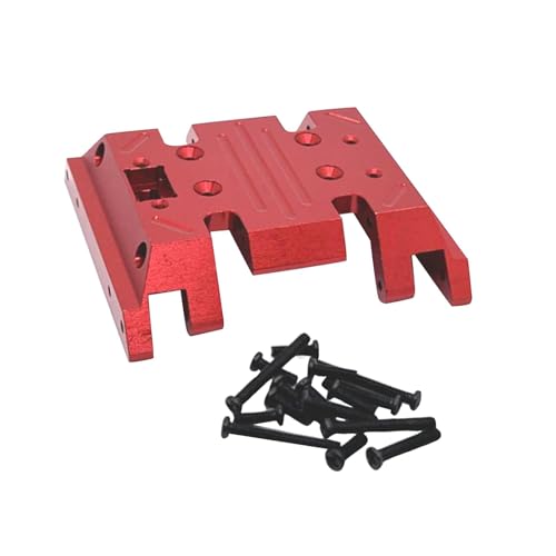 RC Center Gear Mount Plate Replaces Parts for MN128 MN86 MN86S Hobby red von MXRGUMVI