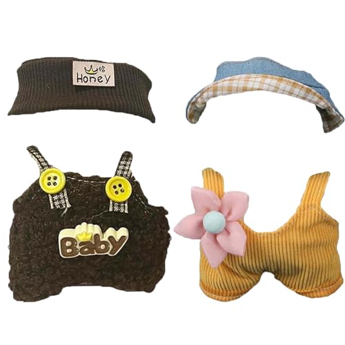 2 Stück Set von Puppenzubehör, Von Schuhen und Zubehör für 17cm Süße Puppen DIY-Projekte, Puppenzubehör Passendes Zubehör für Sammler, Perfekt für Süße Puppen Zu Tragen von MXYZQDE