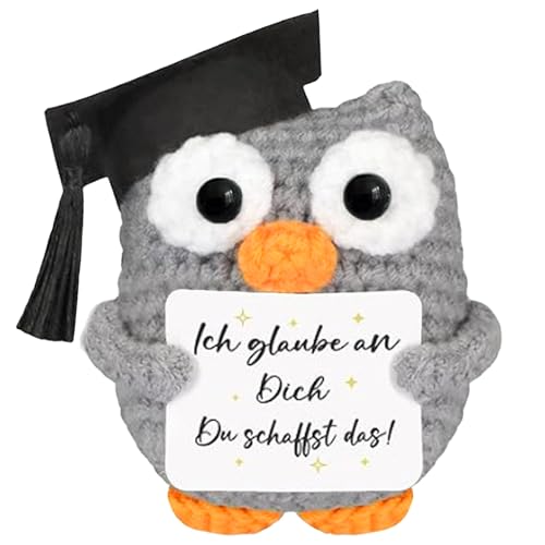 MXYZQDE Glücksbringer Prüfung,Bestandene Prüfung Geschenk Glücksbringer Prüfung Positives Eulengeschenk Geeignet für Prüfungsmotivation Kuscheliges Stofftiergeschenk für Universitätsstudenten MXYZQDE Glücksbringer Prüfung,Bestandene Prüfung Geschenk Glücksbringer Prüfung Positives Eulengeschenk Geeignet für Prüfungsmotivation Kuscheliges Stofftiergeschenk für Universitätsstudenten von MXYZQDE