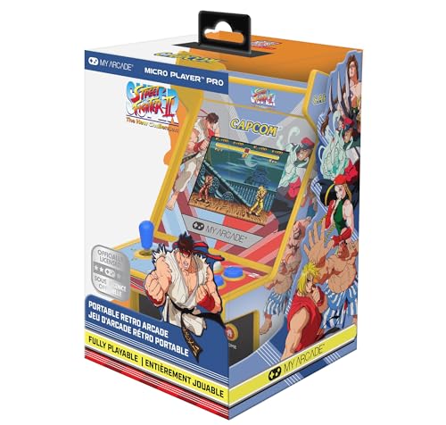 Micro Player PRO Street Fighter II 2 EN 1 von MY ARCADE