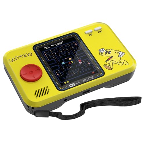 Pocket Player PRO Pac-Man Retrogaming-Spiel 7 cm hochauflösender Bildschirm von MY ARCADE