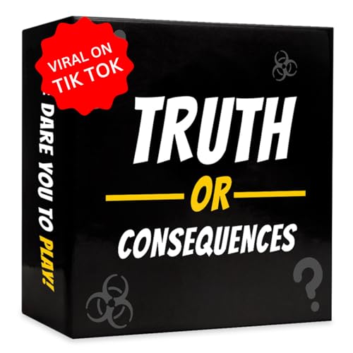 Unvergessliche Spieleabende - Truth or Dare & Consequences Edition - Bestes Kartenspiel für Erwachsene und Freunde Unvergessliche Spieleabende - Truth or Dare & Consequences Edition - Bestes Kartenspiel für Erwachsene und Freunde von MY HERO CARDS