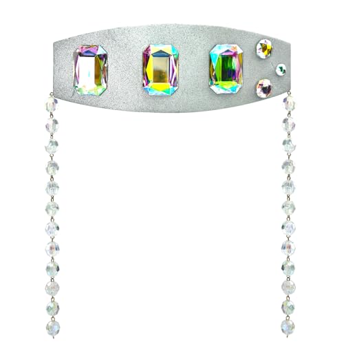 Herren Kopfbedeckung Stirnband Dekoration Kopfschmuck Kostüm Zubehör Prop Stirnband für Demon Slayer Uzui Tengen Cosplay von MYAYD