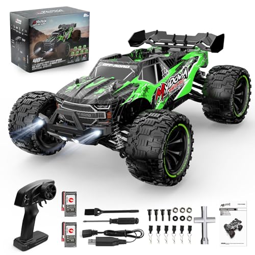 MYDOVA 1:14 Ferngesteuertes Auto, 4X4 High Speed RC Offroad mit Sprühnebel-Musik-Leuchten, 2.4 GHz RC Offroad Rennwagen Autos Spielzeug Geschenk für Kinder und Erwachsene von MYDOVA
