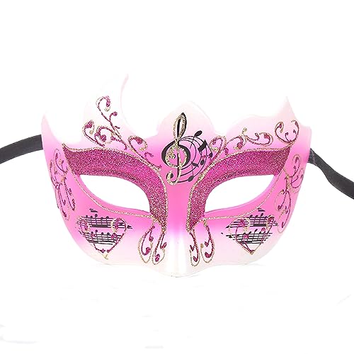 Erwachsene Mädchen Party Maske Half Face Prinzessin Venezianische Maske Horror Kopfbedeckung für Halloween Karneval Kostüm Party Requisiten von MYDVDHDV