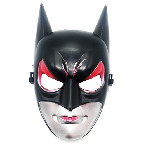MYDVDHDV-Bat Hero Mask Party Plastic Half Face Mask Cosplay Costume Props for Halloween von MYDVDHDV