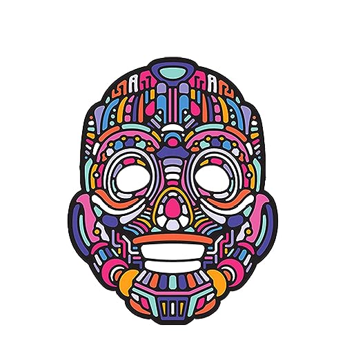 MYDVDHDV El Luminous Cosplay Maske Kaltlicht Cosplay Maske Halloween Hip-Hopl Dance Party LedCosplay Maske Horror Kopfbedeckung für Halloween Karneval Kostüm Party Requisiten MYDVDHDV El Luminous Cosplay Maske Kaltlicht Cosplay Maske Halloween Hip-Hopl Dance Party LedCosplay Maske Horror Kopfbedeckung für Halloween Karneval Kostüm Party Requisiten von MYDVDHDV