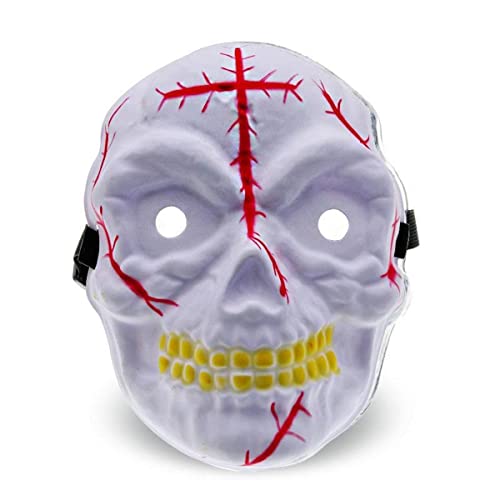 MYDVDHDV Glowing Line Halloween Horror Maske Horror Kopfbedeckung für Halloween Karneval Kostüm Party Requisiten MYDVDHDV Glowing Line Halloween Horror Maske Horror Kopfbedeckung für Halloween Karneval Kostüm Party Requisiten von MYDVDHDV