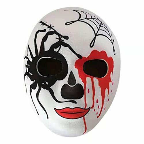 MYDVDHDV Halloween Full Face Eva Printing Cosplay Maske Maskerade Printing Cosplay Maske Requisiten Maske Horror Kopfbedeckung für Halloween Karneval Kostüm Party Requisiten von MYDVDHDV