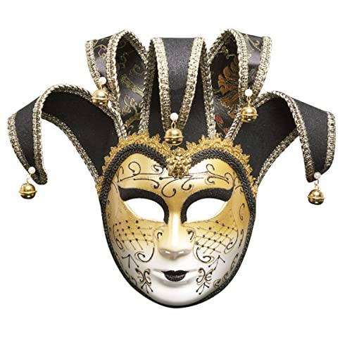 MYDVDHDV Halloween Prom Party Cosplay Maske Weihnachten Kreative Full Face Venezianische Make-up Show Cosplay Maske Horror Kopfbedeckung für Halloween Karneval Kostüm Party Requisiten von MYDVDHDV