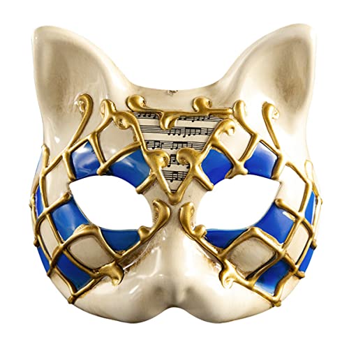 MYDVDHDV Halloween Tiermaske Venedig Maske Horror Kopfbedeckung für Halloween Karneval Kostüm Party Requisiten von MYDVDHDV