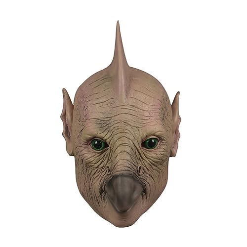 MYDVDHDV-Hworks Cosplay Costume Mask Tomare Kilowog Headgear Full Face Mask Green Lantern Halloween Funny Props von MYDVDHDV