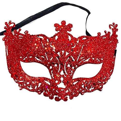 MYDVDHDV-Hworks Cosplay Kostüm Maske Halloween Weihnachten Ball Karneval Goldpulver durchbrochene Fuchs Kunststoff Make-up Maske MYDVDHDV-Hworks Cosplay Kostüm Maske Halloween Weihnachten Ball Karneval Goldpulver durchbrochene Fuchs Kunststoff Make-up Maske von MYDVDHDV